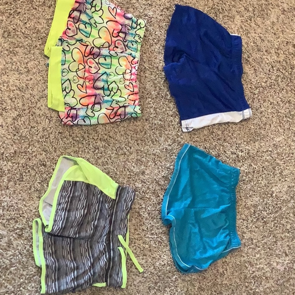 4 athletic shorts